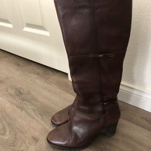 J.Crew Beckett Leather Tall Boots